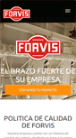 Mobile Screenshot of forvis.com.ar